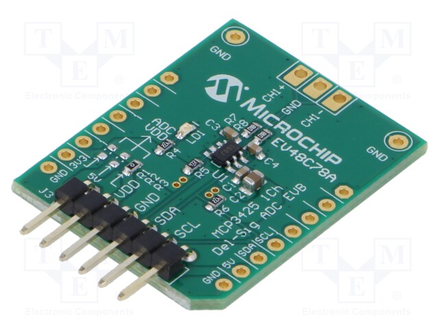 LAAJENNUSLEVY - KOMP: MCP3425 - Laajennuslevyt - EV48C78A - 1