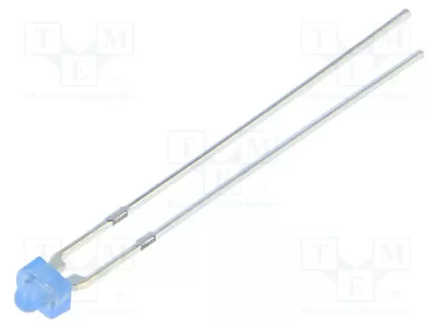 LED - SININEN - 1,8MM - VILKKUVA - 150÷220MCD - 30° - 3÷5VDC - 20MA - Efektiledit - OSB4YS7334A - 1