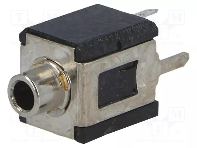 LIITIN: JACK 2,5MM - N LIITINAARAS - MONO - NAVAT: 2 - THT - Plugit ja jakit - MDPC2A - 1