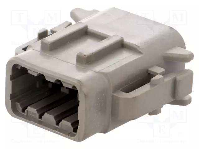 LIITIN: JOHTO-JOHTO - PISTOKE - NAARAS - DTM - PIN: 8 - IP68 - JOHTOON - Ajoneuvoliittimet - DTM06-08SA - 1