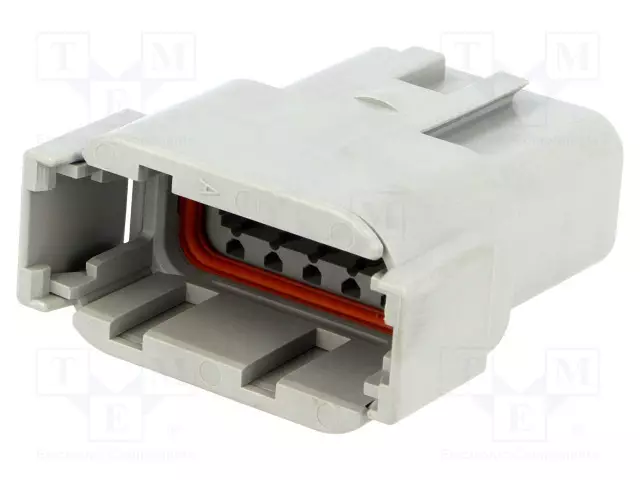 LIITIN: JOHTO-JOHTO - PISTOKE - UROS - DTM - PIN: 12 - IP68 - JOHTOON - Ajoneuvoliittimet - DTM04-12PA - 1