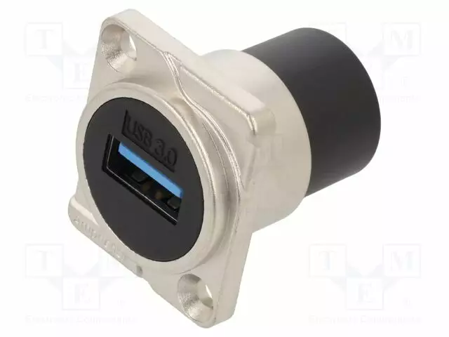 LIITIN: USB A - AC - SUORA - 3 - IP40 - USB liittimet - AC-USB3-AA - 1