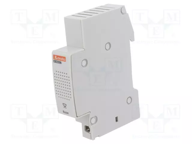 MERKINANTOLAITE - 230VAC - DIN-KISKOLLE - 17,5X85X63MM - Sulakeasennustarvikkeet - CBZ230A - 1
