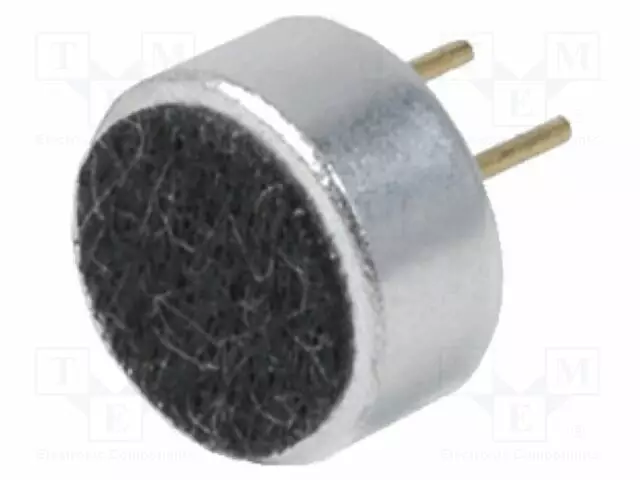 MIKROFONI - ELEKTREETTI-100HZ÷20KHZ - 2,2KOHM - -42DB - Ø6X2,7MM - THT - Mikrofonit ja -tarvikkeet - CMC-2742PBJ-A - 1