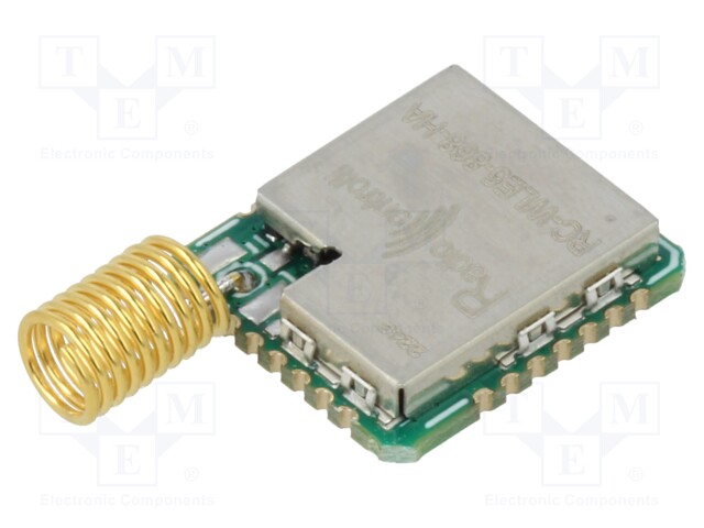 MODUULI: LORA - 868MHZ - -140DBM - 2,5÷3,7VDC - 18,5DBM - SMD - 22,1X13MM - RF moduulit - RC-WLE5-868-HA - 1