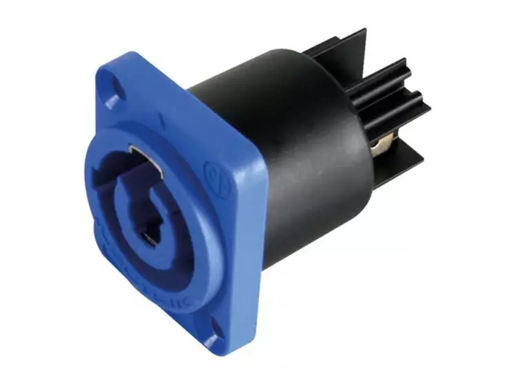 NEUTRIK - POWERCON 3-PIN MOUNTING, BLUE, ENERGIZED / POWER INPUT - Powercon liittimet - NAC3MPXXA - 1