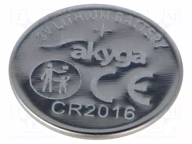 PARISTO: LITIUM - CR2016,NAPPIPARISTO - 3V - 90MAH - Ø20X1,6MM - Alkaliparistot - BAT-CR2016A - 1