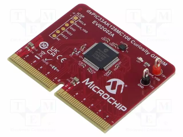 PLUG-IN-MODUULI - KOMPONENTIT: DSPIC33AK128MC106 - Microchip kehityspaketit - EV02G02A - 1