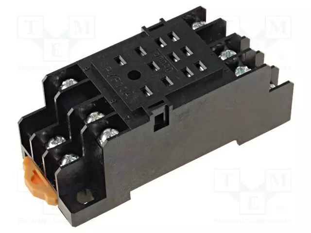 RELEKANTA - PIN: 11 - DIN-KISKOLLE - MY3 - Releiden lisätarvikkeet - PYF11A - 1