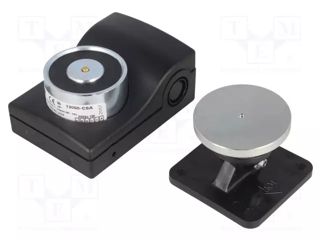 SÄHKÖMAGNEETTI - UVIRT: 24VDC - -10÷55°C - IP40 - 490N - ±15% - Sähkömagneetit - 13050-CSA - 1