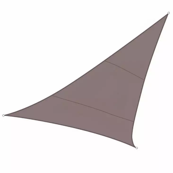 SHADE SAIL - TRIANGLE - 5 x 5 x 5 m - COLOUR: TAUPE - Piha ja terassikalusteet - GSS3500TA - 1