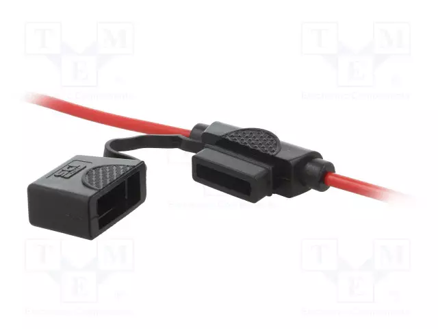 SULAKEPESÄ 19MM - 30A - JOHTOON - LÄHDÖT: JOHDOT - LIITOKSET: MESSINKI - PVC - Sulakepitimet - R3-47A - 1