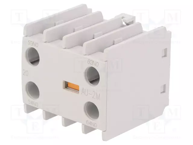 TUKI-KOSKETTIMET - LÄHDÖT: RUUVIPURISTIMET - ETUPUOLI--5÷60°C - Kontaktorit - lisätarvikkeet - AU-2M-2A - 1