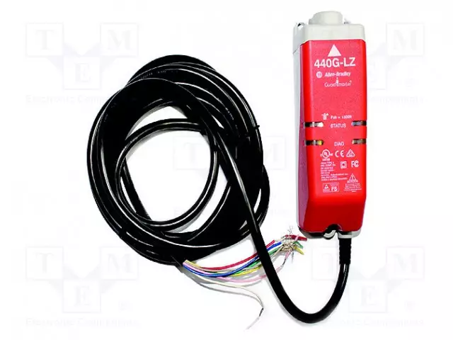 TURVAKYTKIN: LUKITSEVA - 440G-LZ - IP67 - SÄH.LIIT: JOHDOT - ABS - 24VDC - Standardinomaiset turvakytkimet - 440G-LZS21SPRA - 1