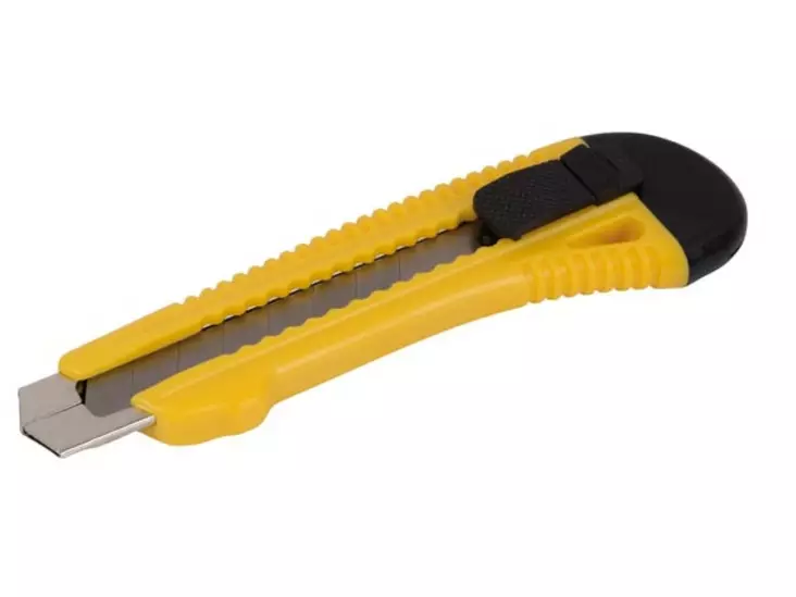 UNIVERSAL UTILITY KNIFE WITH SNAP-OFF BLADE 18 mm - Sakset ja puukot - MES38A - 1