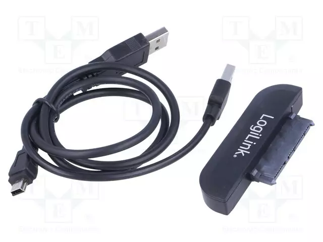 USB ADAPTERI SATA-PISTOKKEESEEN - 480MBPS - Tietokonetarvikkeet - muut - AU0011A - 1