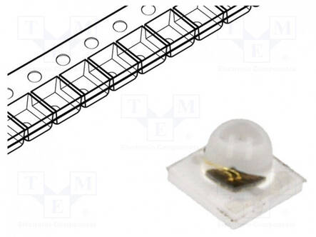 IR-LÄHETIN - 3535 - 840÷870NM - 300MW - 45° - 1,3÷2VDC - SMD - 350MA - IR LEDit - PK2N-2JJE-RB - 1