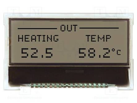 LCD NÄYTTÖ - GRAAFINEN - 128X32 - COG,FSTN POSITIVE - RGB - LED - PIN: 17 - Graafiset LCD-näytöt - NHD-C12832A1Z-FRGB - 1