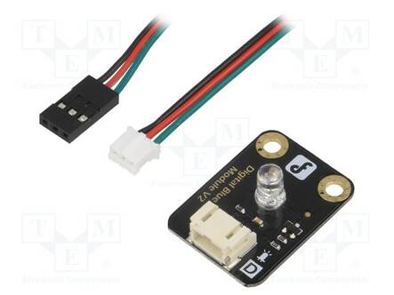 LED MODUULI - GRAVITY - 3,3÷5VDC - VÄRI: SININEN - Muut moduulit - DF-DFR0021-B - 1