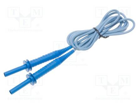 MITTAUSJOHTO - BANAANIPISTOKE 4MM,MOLEMMIN PUOLIN - ERISTETYT - Mittausjohdot - WAPRZ1X8BUBB - 1