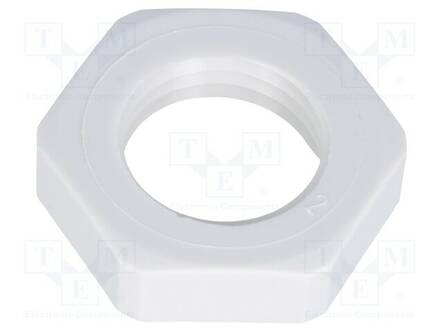 MUTTERI - PG7 - POLYAMIDI - 19MM - KIERRE: PG - Läpivientikappaleiden mutterit - GPA-7-B - 1