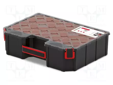 SÄILIÖ: KOLLEKTIIVI - LAATIKOIDEN KANSSA - MUSTA - KORKEA - Säiliöt ja rasiat - KTGC403010B - 1