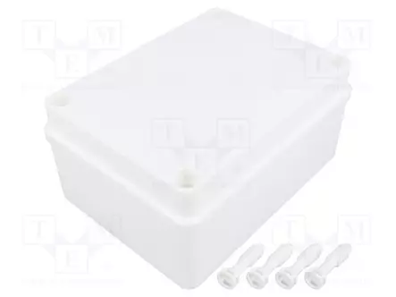 ASENNUSKOTELO - X: 110MM - Y: 150MM - Z: 70MM - VALKOINEN - Yleiskäyttöiset kotelot - PW-S-BOX316B - 1