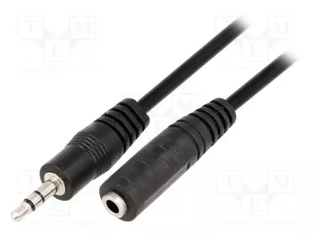KAAPELI - JACK 3,5MM 3PIN PISTOKE,3,5MM JAKKI - 1,8M - Muut audio-videokaapelit - CV202-018-PB - 1