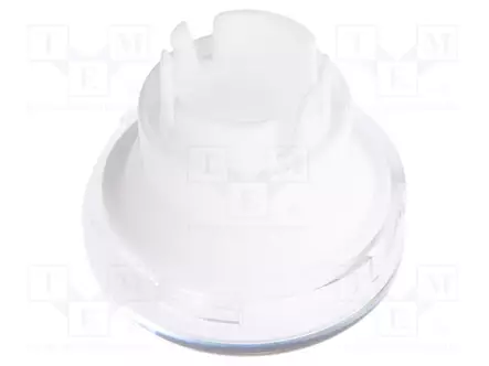 KYTKIMEN HATTU VALAISTUS: EI OLE - 21X15X12,2MM - VALKOINEN - YB - YB - Standardikytkimet - AT3015JB - 2