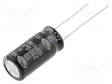 ELEKTROLYYTTIKONDENSAATTORI - THT - 2200UF - 10VDC - Elektrolyyttikondensaattorit - pysty - RD1A228M10020BB - 1
