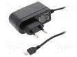 HAKKURIVIRTALÄHDE -5VDC - 2A - 10W - PISTOKE: EU - LÄHTÖ: USB MICRO - Pistorasiamuuntajat - ZSI52-MICROUSB - 1