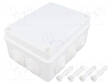 KYTKENTÄRASIA - X: 110MM - Y: 150MM - Z: 70MM - ABS,POLYSTYREENI - Kytkentärasiat - PW-S-BOX306B - 1