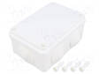 KYTKENTÄRASIA - X: 80MM - Y: 120MM - Z: 50MM - ABS,POLYSTYREENI - Kytkentärasiat - PW-S-BOX206B - 1