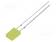 LED - KELTAINEN - SUORAKULMA- 2X4,95X6,96MM - 30÷45MCD - 150° - Suorakulmaiset LEDit - OSY5LU71F4B - 1