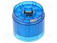 AUTOMATION MODULE: LIGHT SIGNALLER - BLUE - LED - 24VDC - IP65 - LR6 - Teollisuuden merkinantolaitteet - LR6-E-B - 1