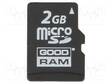 MUISTIKORTTI - TEOLLISUUS-MICROSD,MLC - 2GB - 0÷70°C - Muistikortit - SDU2GCMGRB - 1