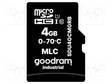 MUISTIKORTTI - TEOLLISUUS-MICROSD,MLC - UHS I U1 - 4GB - 0÷70°C - Muistikortit - SDU4GCMGRB - 2