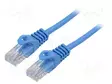 PATCH KAAPELI - U/UTP - CAT: 5E - RJ45-PISTOKE,MOLEMMIN PUOLIN - LANKA - RJ45 Ethernet kaapelit - PCU5-10CC-0200-B - 1