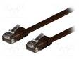 PATCH KAAPELI - U/UTP - CAT: 6 - RJ45-PISTOKE,MOLEMMIN PUOLIN - LANKA - CU - RJ45 Ethernet kaapelit - F.UUTP6-CU-070DB - 1