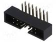 LIITIN: IDC - PISTORASIA - UROS - PIN: 14 - 90° KULMA - THT - 2MM - 2X7 - IDC liittimet - DS1014-14RF1B - 1