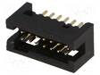 LIITIN: IDC - PISTORASIA - UROS - PIN: 14 - SUORA - THT - 1,27MM - IDC liittimet - DS1031-15-14V8B - 1