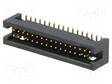 LIITIN: IDC - PISTORASIA - UROS - PIN: 34 - SUORA - SMT - 1,27MM - IDC liittimet - DS1031-14-34S8B - 1
