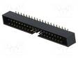LIITIN: IDC - PISTORASIA - UROS - PIN: 40 - PYSTYSUORA - SMT - 2MM - 2X20 - IDC liittimet - DS1014-40MF1B - 1
