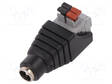 SOVITUS: ADAPTERI - JOUSIPURISTIN - 5,5/2,1MM - 5,5MM - 2,1MM - DC liittimet - PC2.1-F-STB - 1