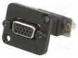 SOVITUS: D-SUB LIITIN - D-SUB 15PIN HD NAARAS,MOLEMMIN PUOLIN - D liittimet - NTR-NADB15FFB - 1