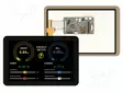 TFT NÄYTTÖ - 10,1" - 1280X800 - 32MBFLASH,32MBPSRAM - 900CD/M2 - 4÷6V - Älykkäät näytöt - ESP32-P4-101CT-CLB - 1