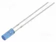 LED - SININEN - 3MM - 220÷330MCD - 110° - ETUOSA: LITTEÄT - 2,9÷3,4VDC - Pyöreät LEDit - OSB5YU39B3B - 1
