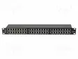 PATCH PANEL - MUSTA - PORTTIEN LUKU: 48 - 19" - CAT: 5E - RACK 19" - RACK - Tietokonetarvikkeet - muut - PPS5-1048-B - 1