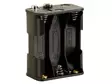 BATTERY HOLDER FOR 6 x AA-CELL (WITH SNAP TERMINALS) - Paristopitimet, liittimet ja tarvikkeet - BH363B - 1