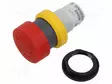 HÄTÄKYTKIN - 16MM - PUNAINEN - OKTRON-R - Ø16MM - -30÷70°C - Taulukytkimet, standardi 16mm - RKUVGB - 1